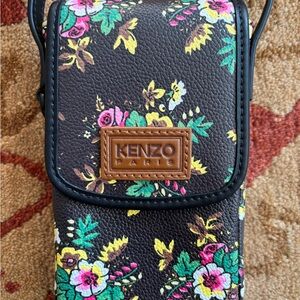 Kenzo Floral Phone Case cross body bag excellent condition spring colors